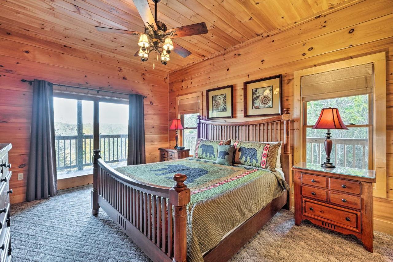 Pigeon Forge Cabin With Brand New Hot Tub And Views! Villa Сивиървил Екстериор снимка