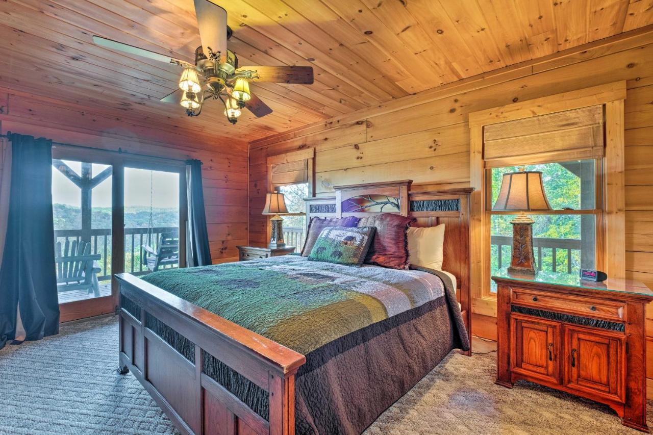 Pigeon Forge Cabin With Brand New Hot Tub And Views! Villa Сивиървил Екстериор снимка