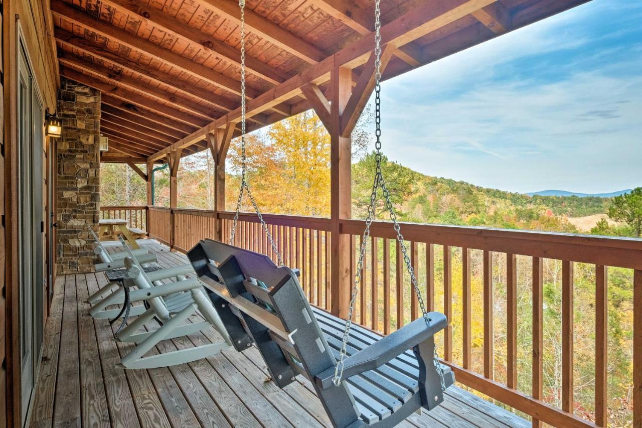 Pigeon Forge Cabin With Brand New Hot Tub And Views! Villa Сивиървил Екстериор снимка